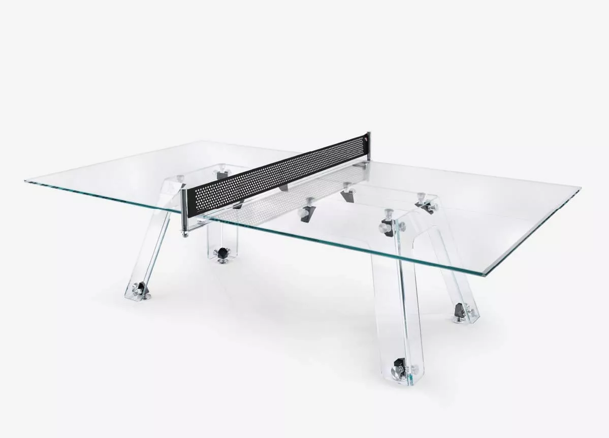 Lungolinea, luxury ping pong table, luxury game table